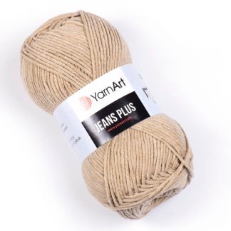 Джинс плюс   Jeans PLUS YARNART  48 кава з молоком