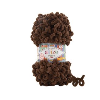 Пуффі Файн  Puffy Fine Alize  493 шоколад
