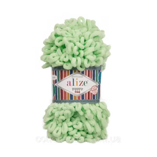 Пуффі Файн  Puffy Fine Alize  516 салатовий