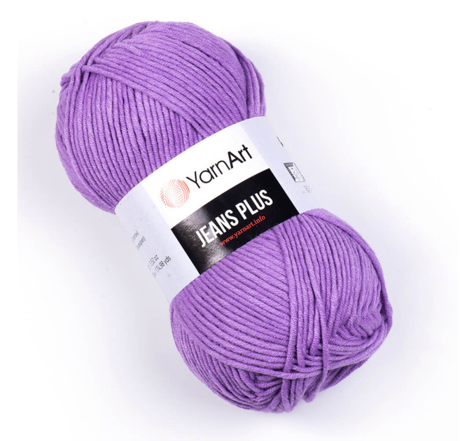 Джинс плюс Jeans PLUS YARNART 72 бузок
