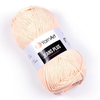 Джинс плюс   Jeans PLUS YARNART  73 крем перламутр