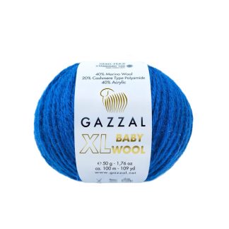 Бебі вул Газал XL BabyWool Gazzal XL  802 синій