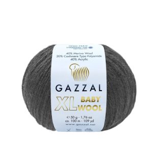 Бебі вул Газал XL BabyWool Gazzal XL  803 чорний