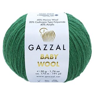 Бебі вул Газал BabyWool Gazzal 814 смарагд