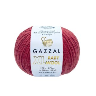 Бебі вул Газал XL BabyWool Gazzal XL  816 вишня
