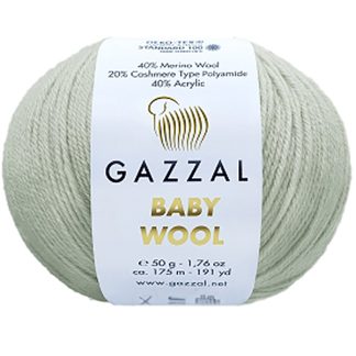 Бебі вул Газал BabyWool Gazzal 817 св.сірий