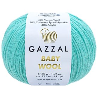 Бебі вул Газал BabyWool Gazzal 820 бірюза