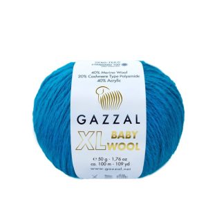 Бебі вул Газал XL BabyWool Gazzal XL  822 синій