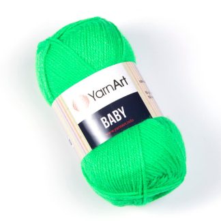 Бебі Baby YarnArt     8233 зелений неон