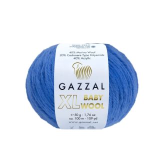 Бебі вул Газал XL BabyWool Gazzal XL  830 синій електрик