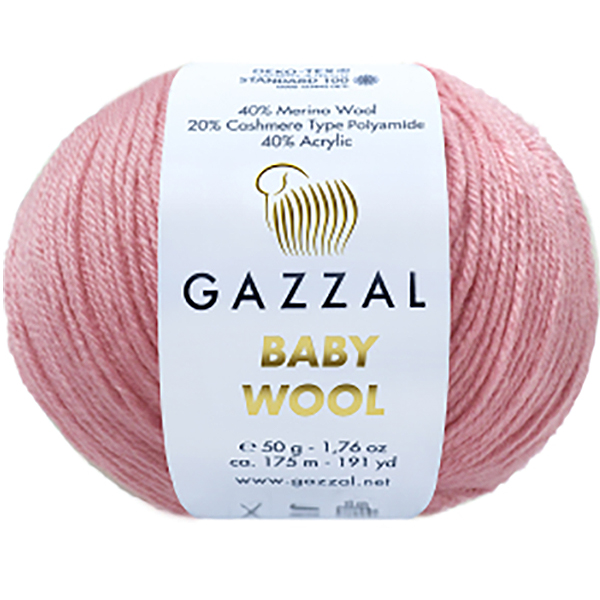 Бебі вул Газал BabyWool Gazzal 831 троянда