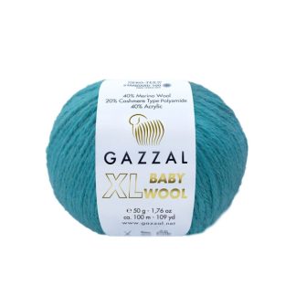 Бебі вул Газал XL BabyWool Gazzal XL  832 ментол
