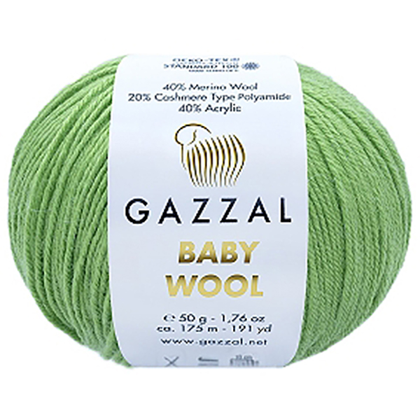 Бебі вул Газал BabyWool Gazzal 838 яблуко