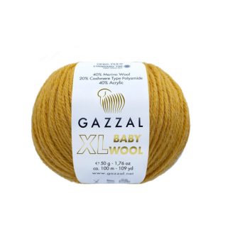 Бебі вул Газал XL BabyWool Gazzal XL 842 золотавий
